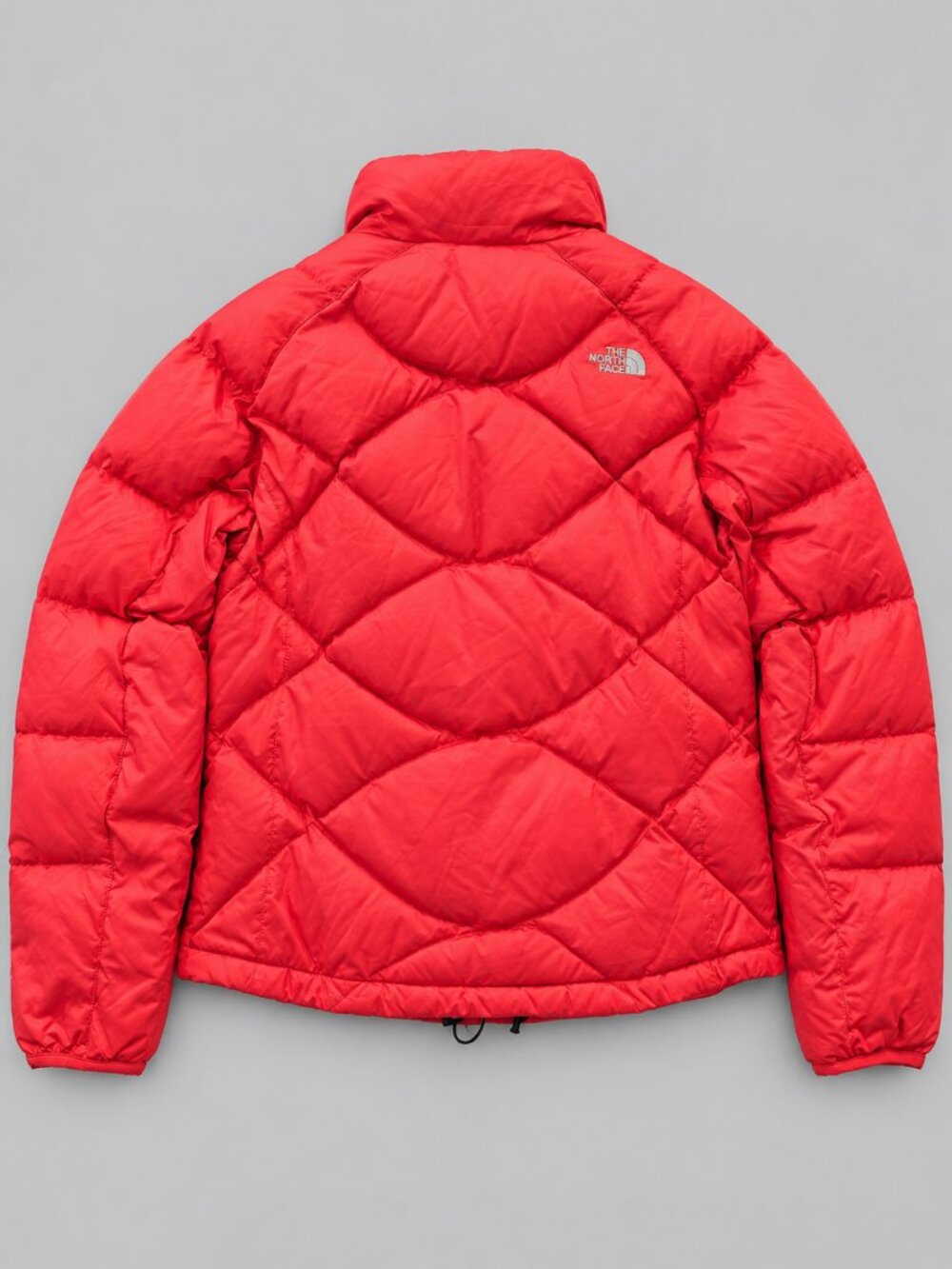 The North Face Women's 550 Goose Down Red Puffer Jacket L - Picture 3 of 10